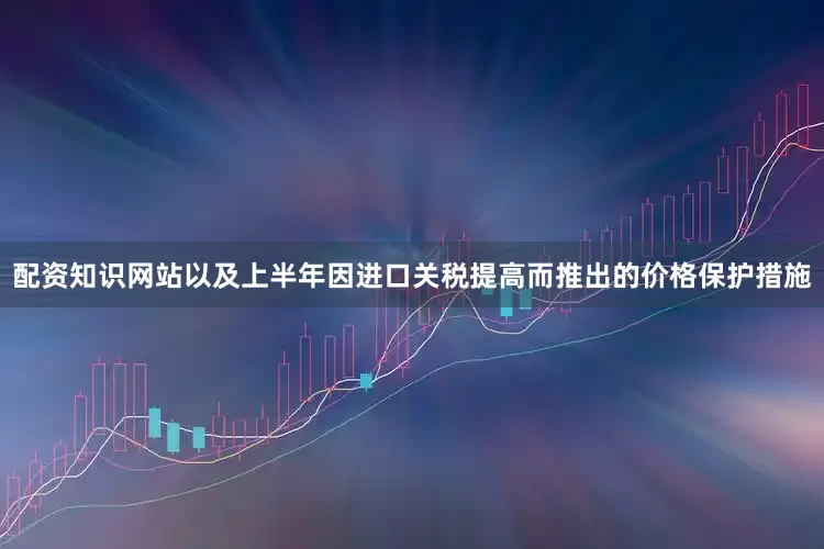 配资知识网站以及上半年因进口关税提高而推出的价格保护措施