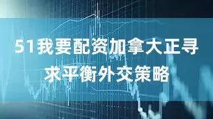 51我要配资加拿大正寻求平衡外交策略